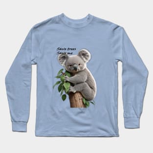 Save Koalas Long Sleeve T-Shirt